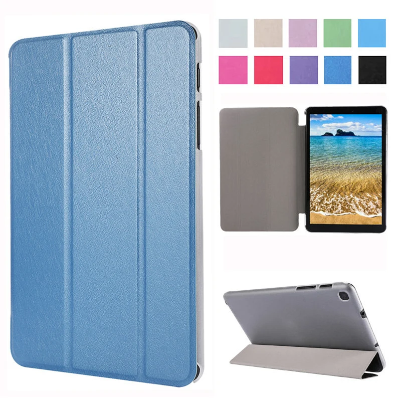 ПУ Кожаный чехол книжка для Samsung Tab A 8 0 2019 Защитный Galaxy A8 SM T290 T295 T297 Coque|Чехлы