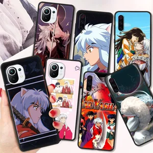 inuyasha anime funda shockproof case for xiaomi poco x3 nfc m3 pro bag tpu cover for redmi 9t 11 note 10 10t lite 5g shell coque free global shipping