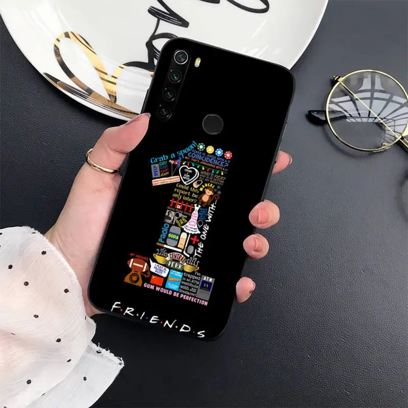 

Friends tv show Phone Case For Xiaomi Redmi Note 4 X 5 6 7 8 pro 6A