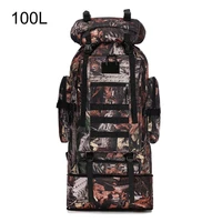70l 100l military tactical backpack army expandable hiking outdoor men rucksack camping climbing trekking bags mountain sports
