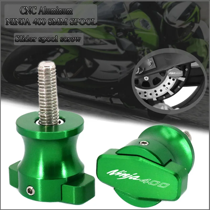 Для мотоцикла KAWASAKI NINJA400 NINJA 400 2018 2019 алюминиевая рама с ЧПУ 8 мм винты слайдеры