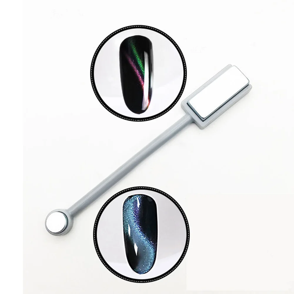 Дизайн ногтей кошачий глаз Магнитная палка 3D эффект сильный магнит УФ гель