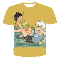 fashion summer t shirt men 2021 3d printing mens t shirt breathable streetwear printing anime t shirt men xxs 6xl