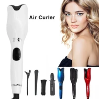 automatic hair curler iron spin n curl ceramic ionic barrel hair waver tongs wand styling tool rotating hair curling iron wand