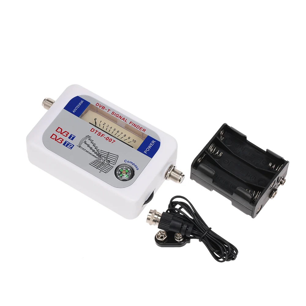 SF-007W Satellite Signal Finder DVB-T DVB-T2 Digital TV Receiver with Compass Pointer | Электроника