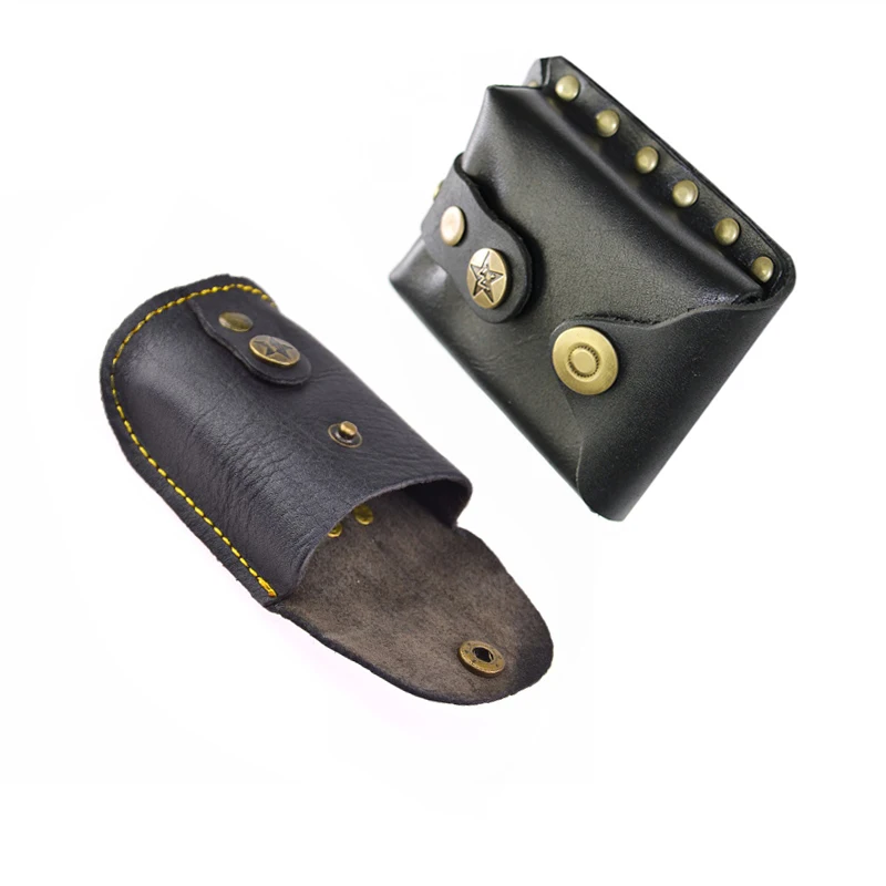Кожаная сумка для рогатки 2 шт. чехол катапульты стальные боеприпасы мячи поясная