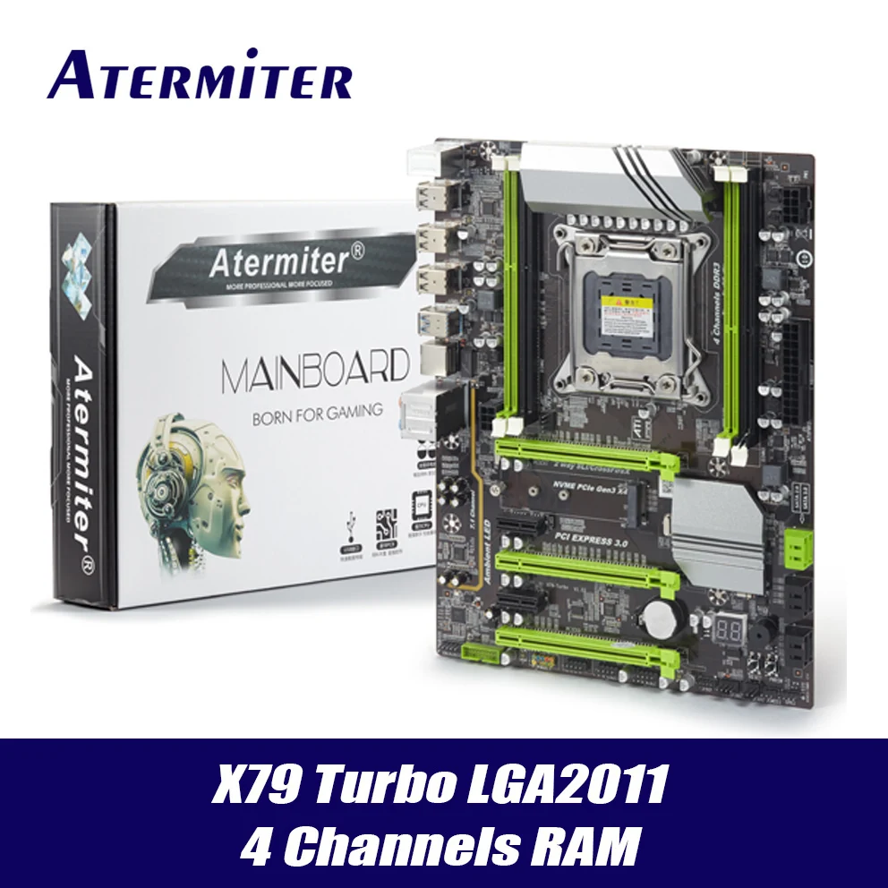 Для Intel planform настольная материнская плата новая X79 плата LGA 2011 поддержка процессора 64 ГБ DDR3 REG ECC Серверная плата памяти x 79x79