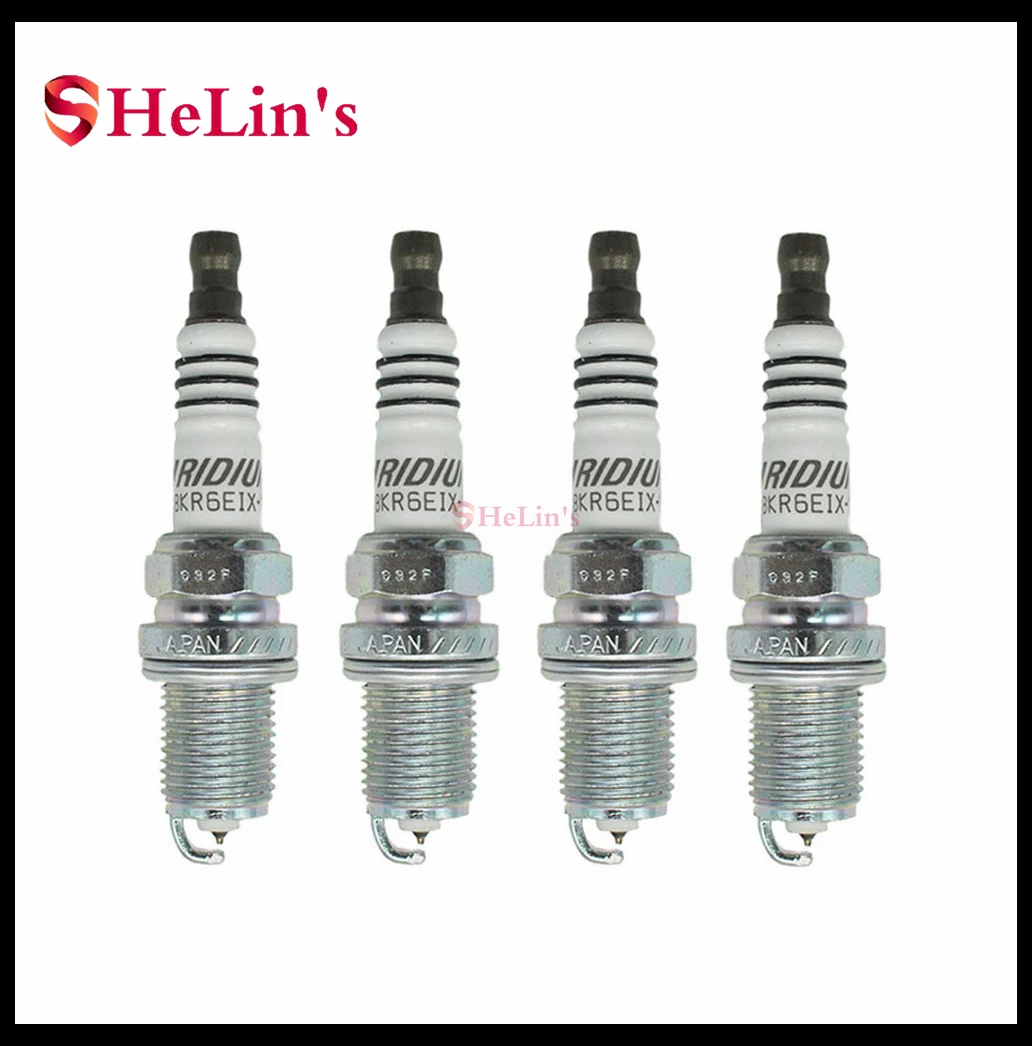 4 шт. 6 шт. Лот BKR6EIX-11 BKR6EIX11 BKR6EIX иридиевая Свеча зажигания для NISSAN TOYOTA ISUZU MITSUBISHI JAGUAR SUBARU YAMAHA KIA LOTUS