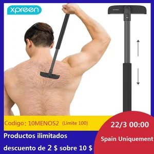 Высококачественная Регулируемая растягивающаяся Бритва для спины для мужчин триммер для спины Бритва для спины