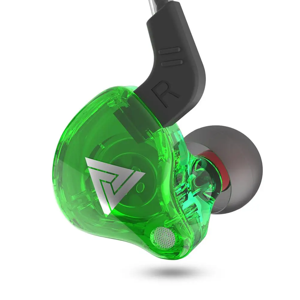 QKZ AK6 универсальные 3 5 мм спортивные наушники-вкладыши HiFi Звук Наушники для