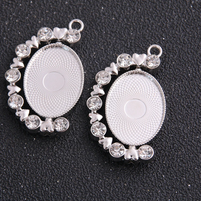 1 шт. 18*25 мм сверло с вращением внутреннего размера двойная овальная основа белого