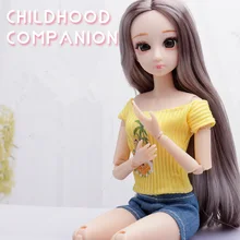 Sports Wind 30cm Doll Set  BJD 1/6 Princess Doll with Clothes Dress Up Fashion Casual Clothes Girls Toy for Children