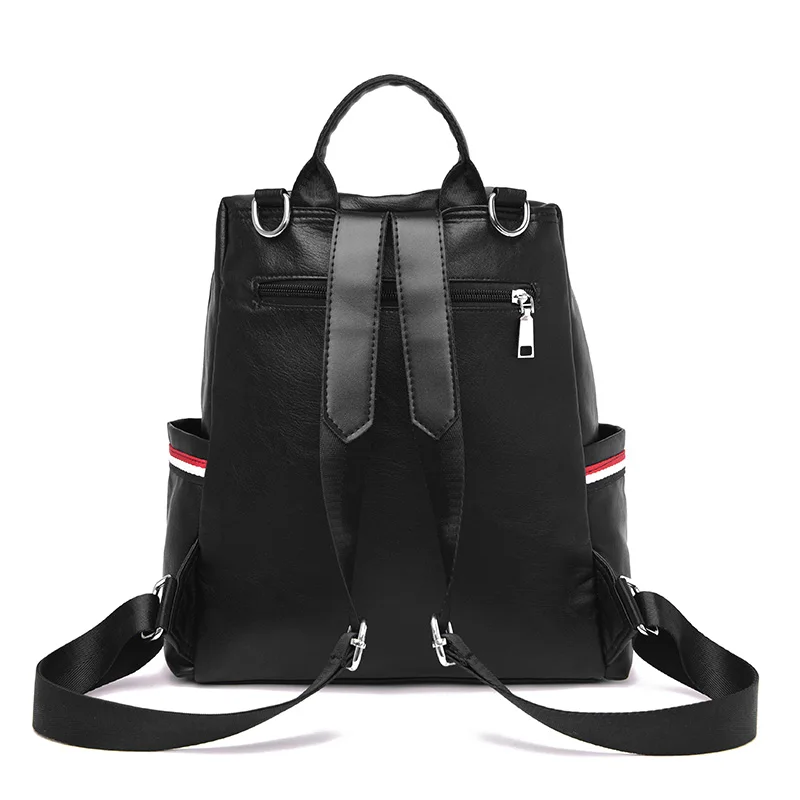 Женский кожаный рюкзак TETHYS многофункциональный женский для девушек | Багаж и