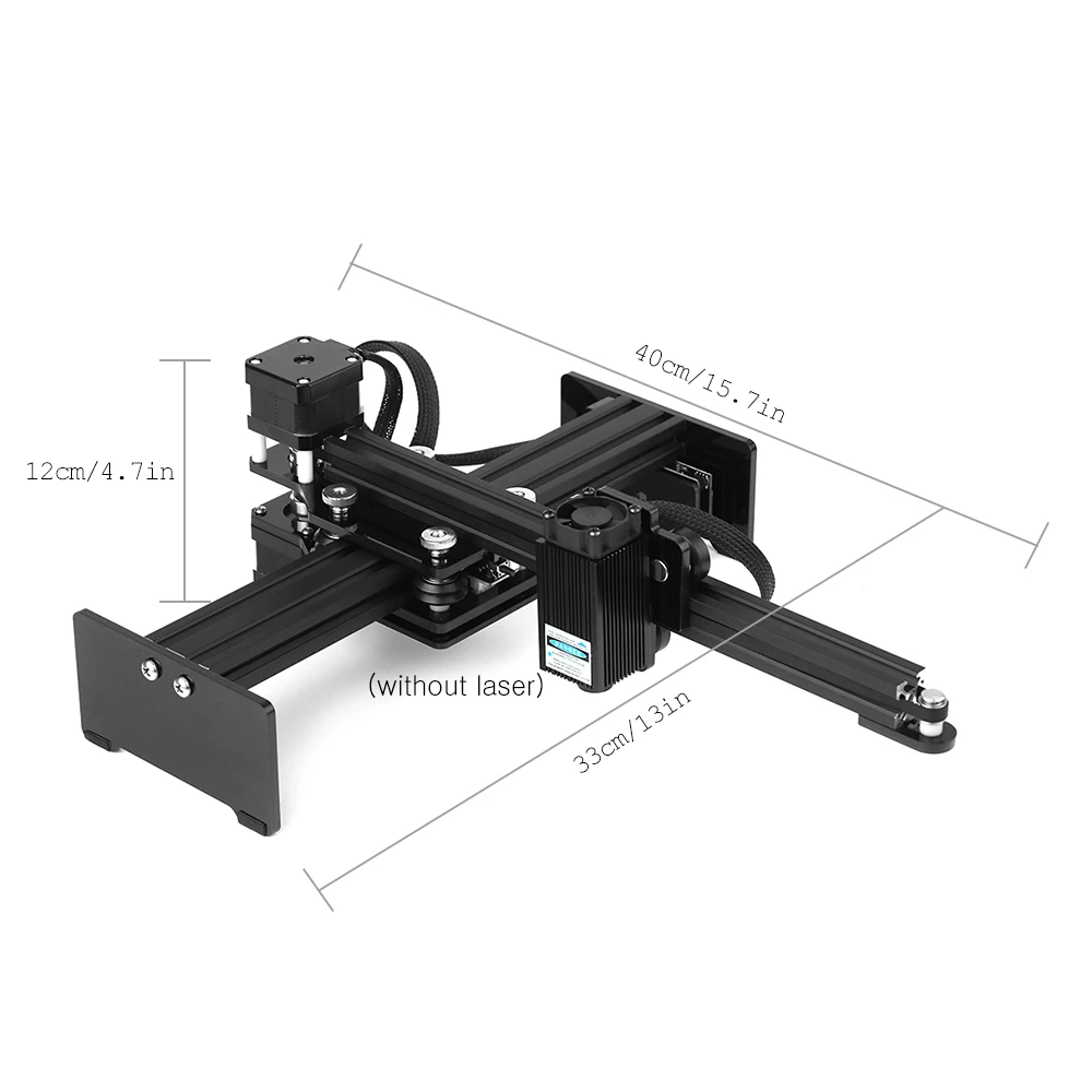 Настольный лазерный гравер 170*200 мм Портативный гравировальный станок для резьбы