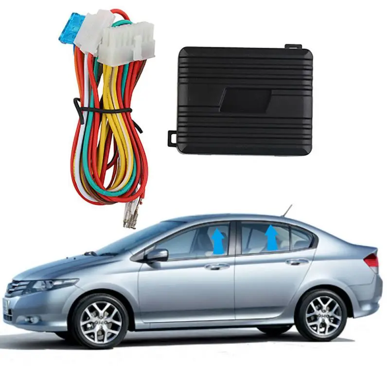 Универсальная автомобильная система сигнализации на окно питания роликовый