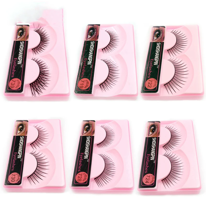 YSDO 1 Пара ресницы натуральные длинные накладные ресницы MakeupLashes 3D норковые ресницы толстые ресницы драматические пушистые накладные ресницы