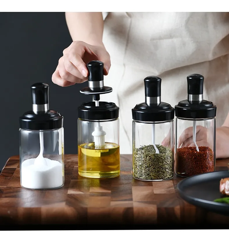 Практичные и удобные бутылки для приправ соли перца кухонных инструментов