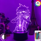 Светодиодные фигурки в стиле аниме данганронпа, ночники Ибуки, миоды, крутой подарок для друга, RGB-игра, искусственная фактура для спальни, прикроватного столика, настольного декора