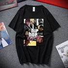 Мужская хлопковая толстовка с капюшоном, брендовая футболка Rap боги, в стиле хип-хоп, Королевский Доктор Дре Эминем, 2 пакка, большие размеры, на лето