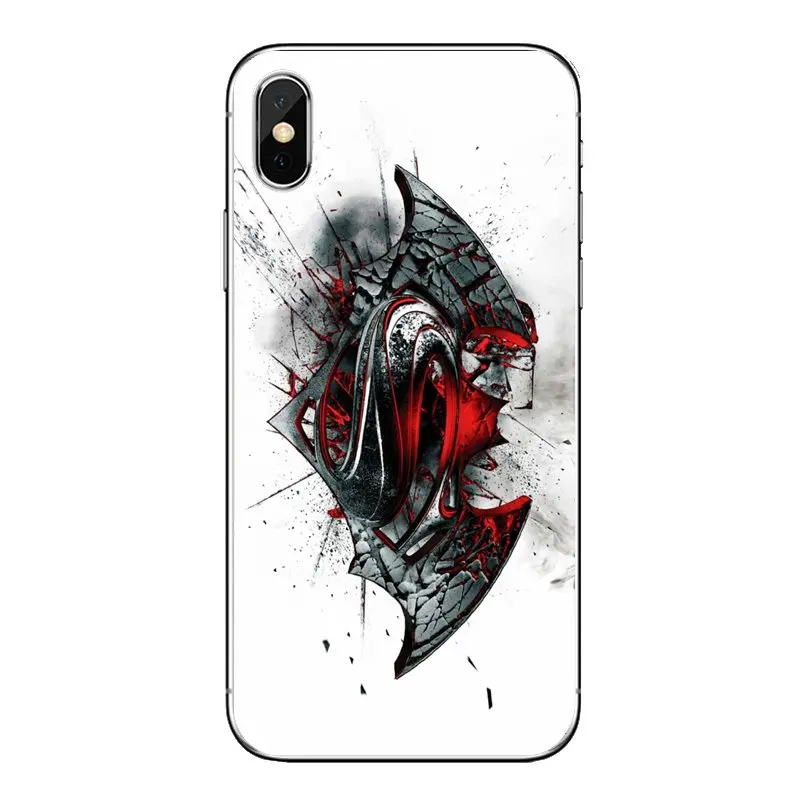 Мягкий чехол Чехлы фильм Бэтмен против Супермена логотип для htc один U11 U12 X9 M7 M8 A9 M9