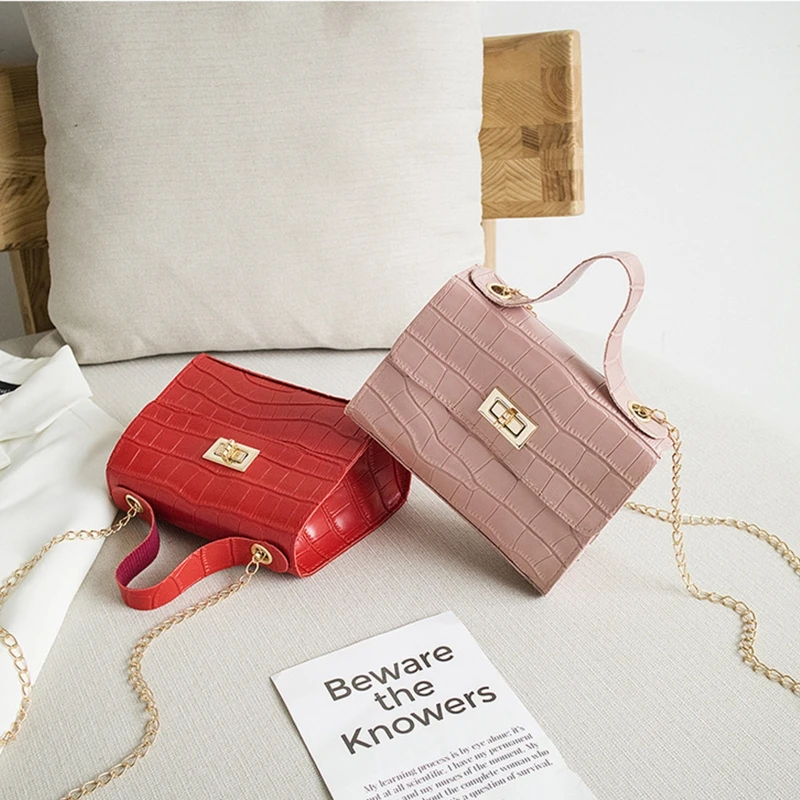 

Women Girl Small PU Leather Handbag Shoulder Messenger Crossbody Bag Satchel Tote Purse J60D