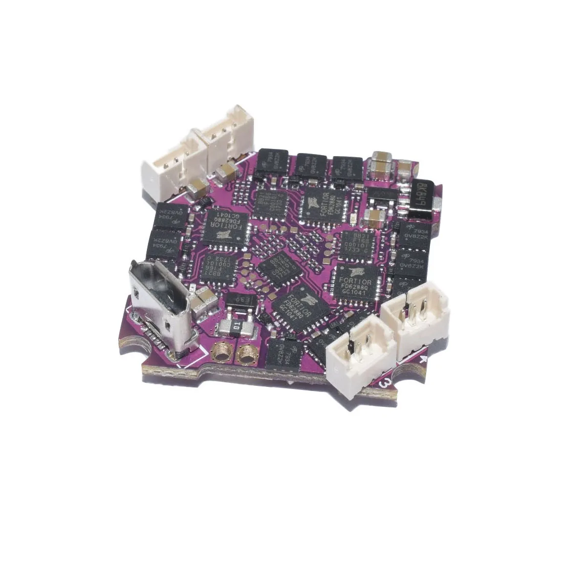 Supra-F4-12A V1.0 F411 F4 Контроллер полета AIO OSD BEC & 12A BL_S 2-4S 4в1 ESC для радиоуправляемого