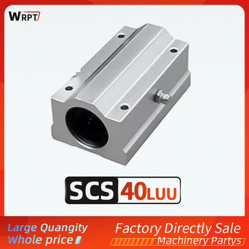 

Slider SC Standard Extended Box Bearing Optical Axis Slider Linear Bearing SCS40 LUU