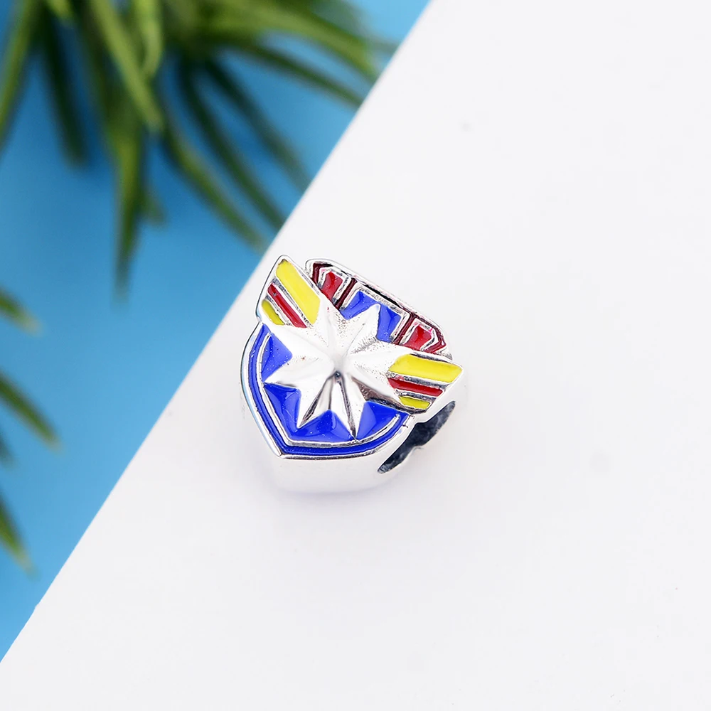 

Женский шарм-браслет из серебра 925 пробы, с символикой