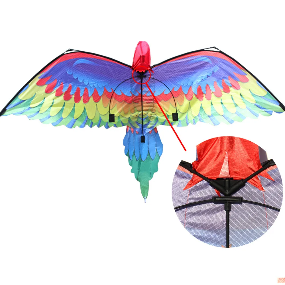 

Portable Animal Kite Childrens Fun Outdoor Toys Flying Activities Three-Dimensional Game Spiral Tail Single-Line Kite Kids Toys