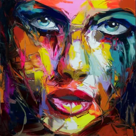 Картина на холсте франшиза ниеллий 100% ручная роспись масляная живопись