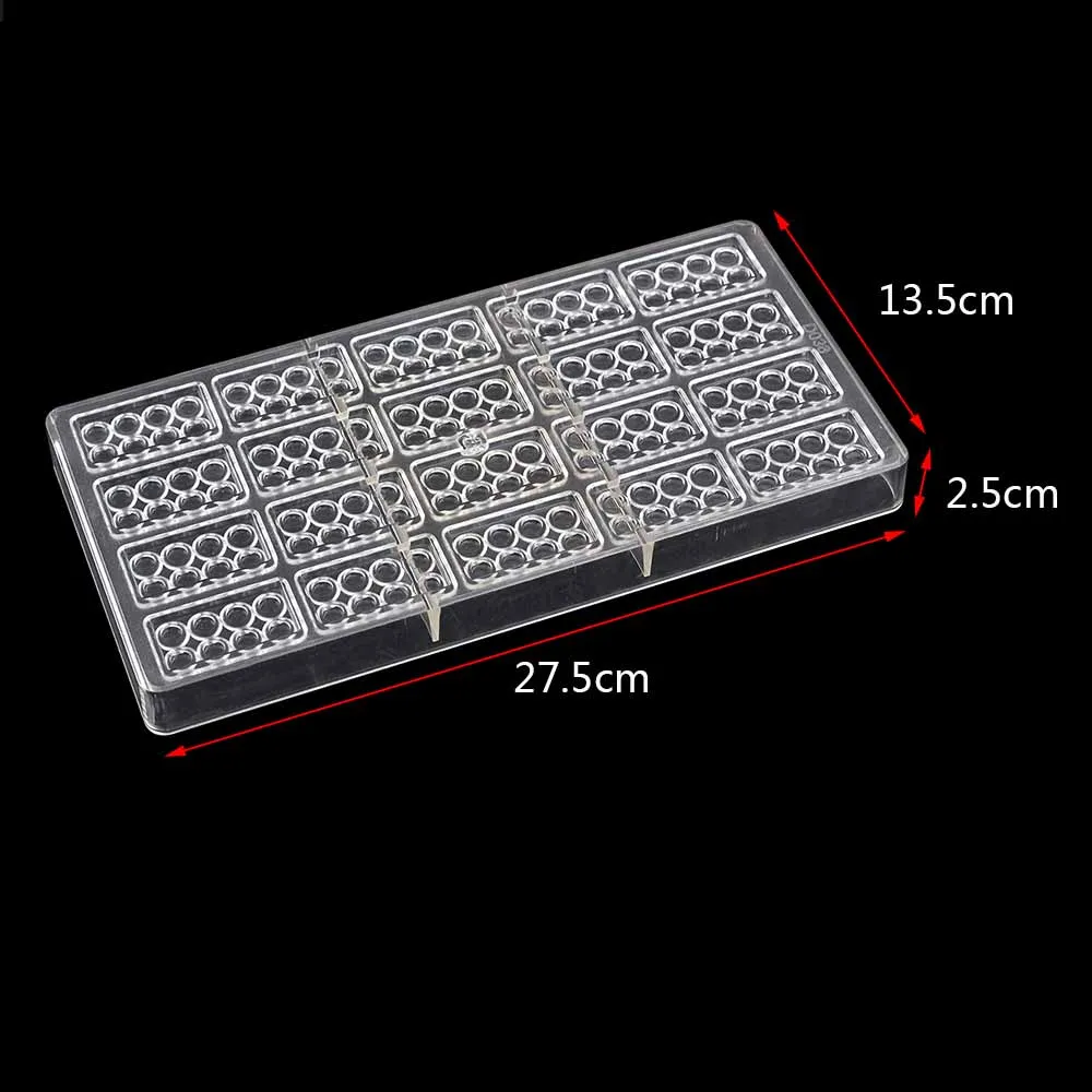 DIY 3D пищевая поликарбонатная форма для конфет выпечки PC шоколада желе лоток