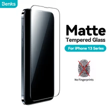 Benks Vpro Matte Full Covering Phone Screen Protector Film For iPhone 13 Mini Pro Max Anti-Fingerprint Explosion-proof Anti-Drop