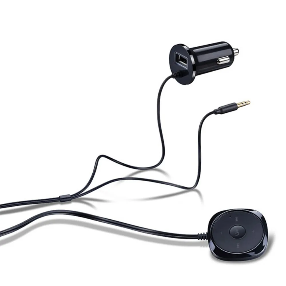3,5 мм AUX Автомобильный Bluetooth 4,2 стерео приемник беспроводной аудио динамик музыка потоковое аудио адаптер микрофон