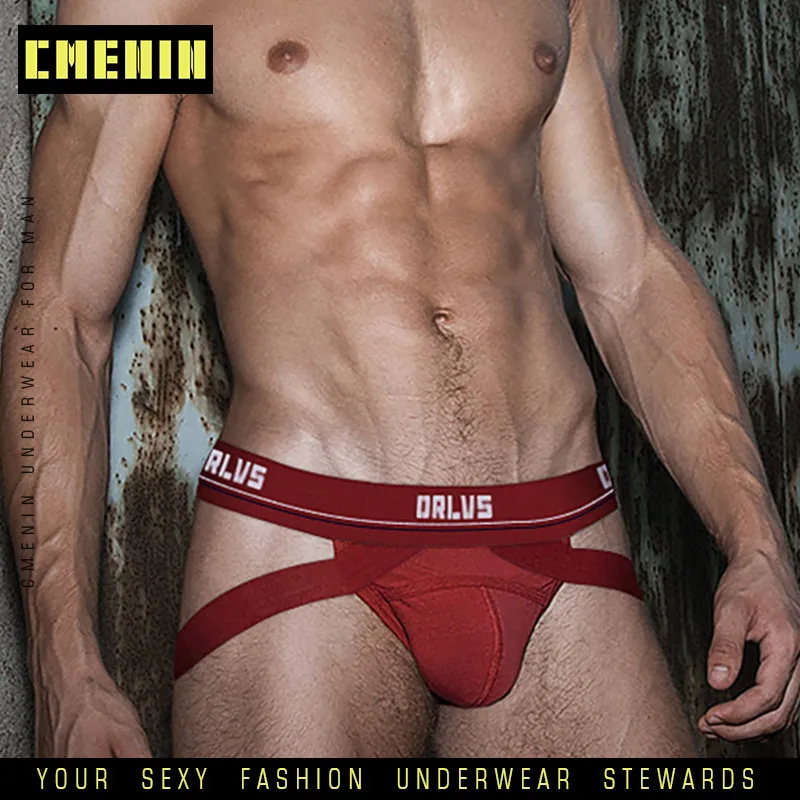 Мужские трусы стринги из сетчатой ткани темно синие брифы джоки бандаж