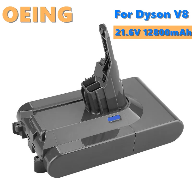 

2021NEW Dyson V8 12800mah 21.6v battery, Dyson V8 absolute / fluffy / animal lithium ion vacuum cleaner rechargeable battery