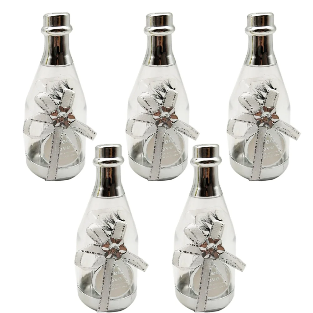 5 шт. пустые акрилопосылка Чехлы для упаковки ресниц|Многоразовые бутылки| |