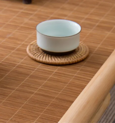 

Japanese Rattan Bamboo Floor Table 100*40cm Asian Style Furniture Tatami Coffee/Tea Living Room Low Tea Table Bamboo Desk