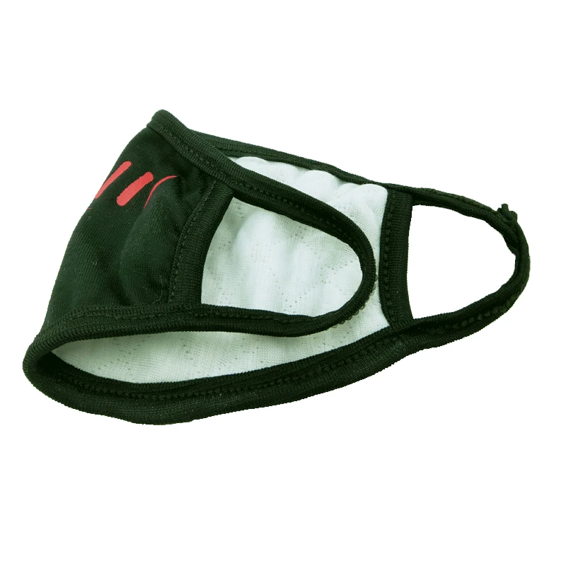 Пыленепроницаемая черная маска для лица унисекс противозащитная рта