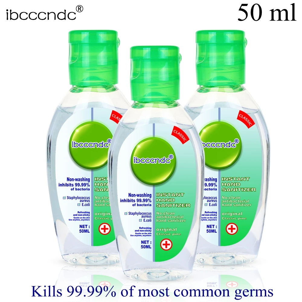 50 мл дорожный портативный Дезинфицирующий Гель для рук антибактериальный