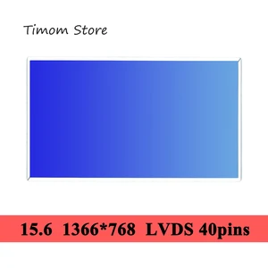 15 6 inch for dell asus acer hp lenovo samsung lg toshiba laptop lcd wled matrix hd 1366768 lvds 40 pins flat universal display free global shipping