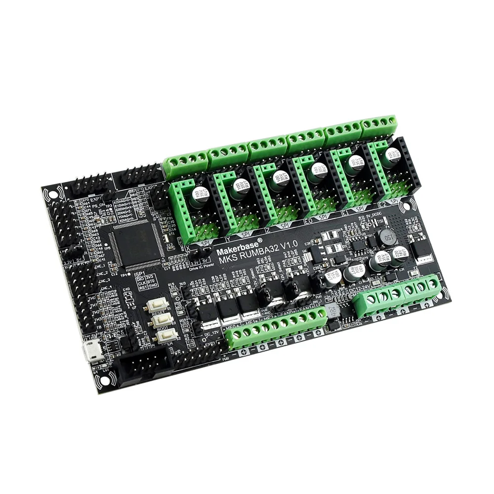 Makerbase МКС Rumba32 180 МГц 32 разрядный 3D принтеры Управление доска 6 мотор драйвер