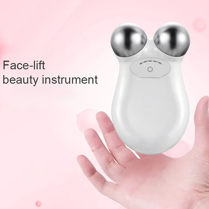 

3Gears Micro-Current Wrinkle Removal Roller Rejuvenation Skin Tightening Massager Household Face Lifting Beauty Care Tools