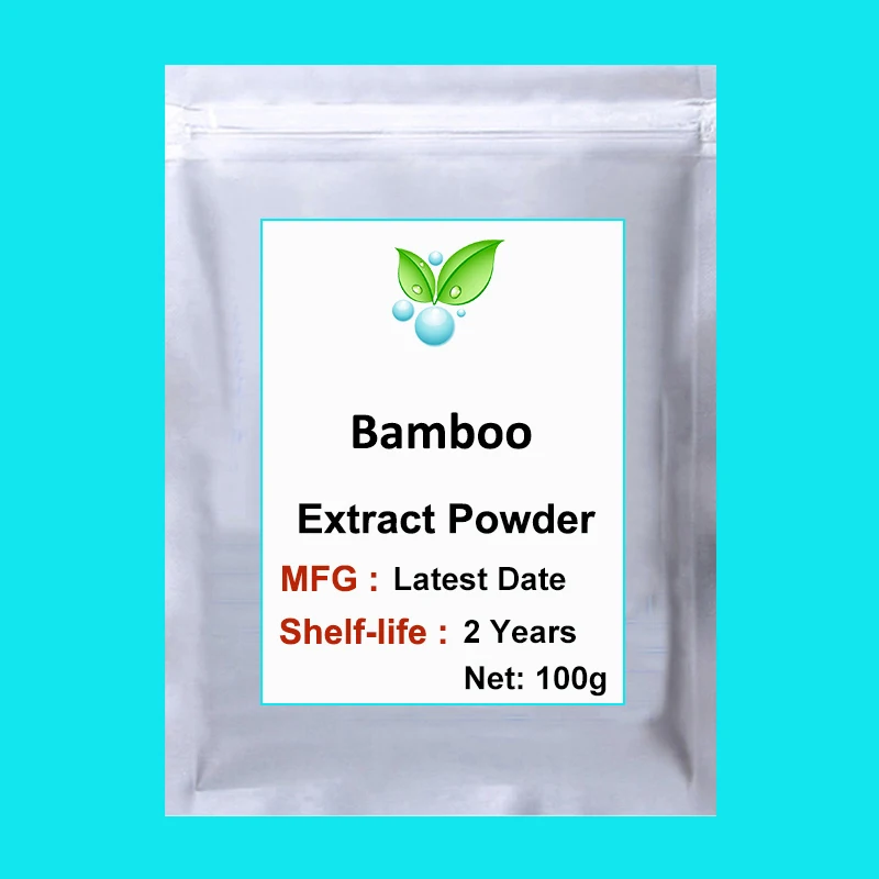 Порошок экстракта бамбука порошок листьев Garcinia Multiflora Champ бамбуковый силикон