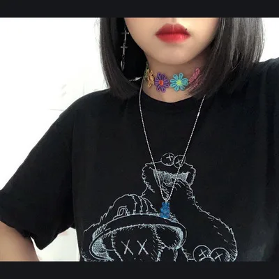 Браслет HZ 2019 в Корейском стиле Женский длинная цепочка из металлического сплава |