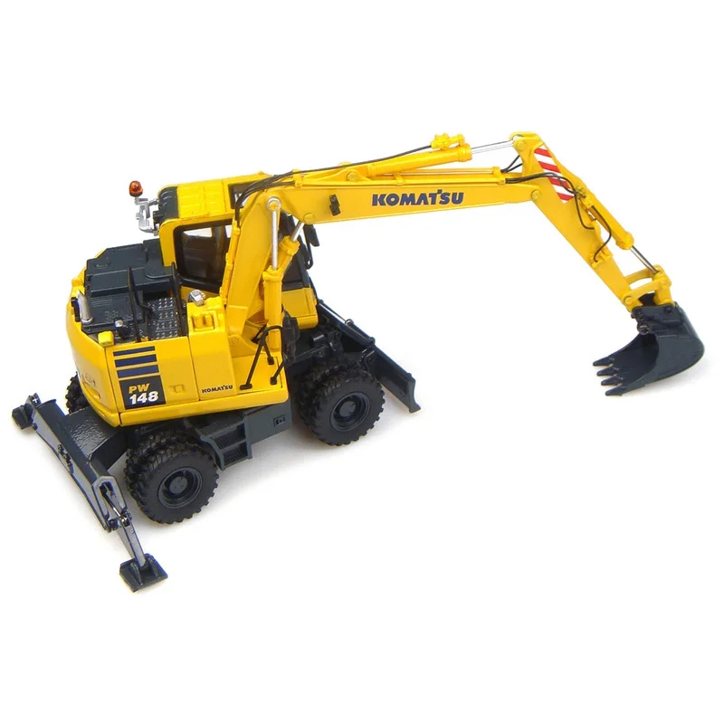 UH-8083 1:50 Komatsu PW148 + 2 колесный экскаватор игрушки |