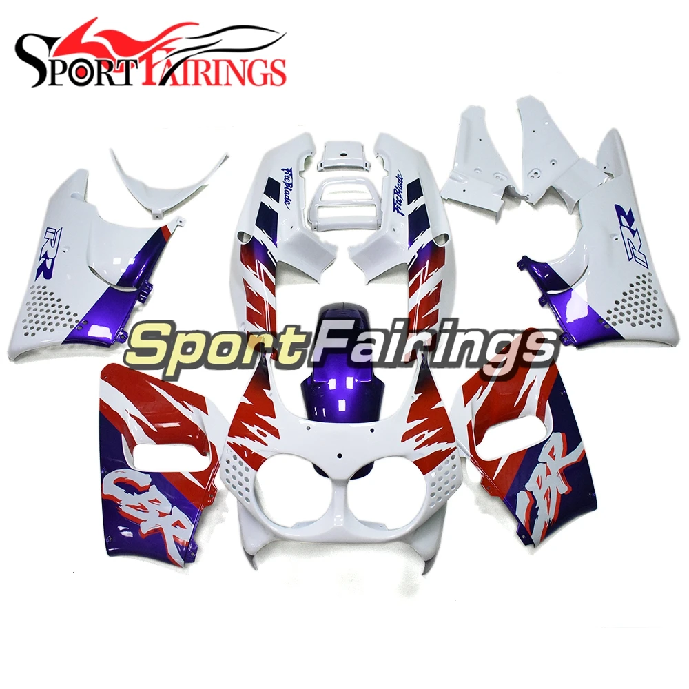 Белый красный фиолетовый комплект обтекателей из АБС пластика для Honda CBR900RR 893 год