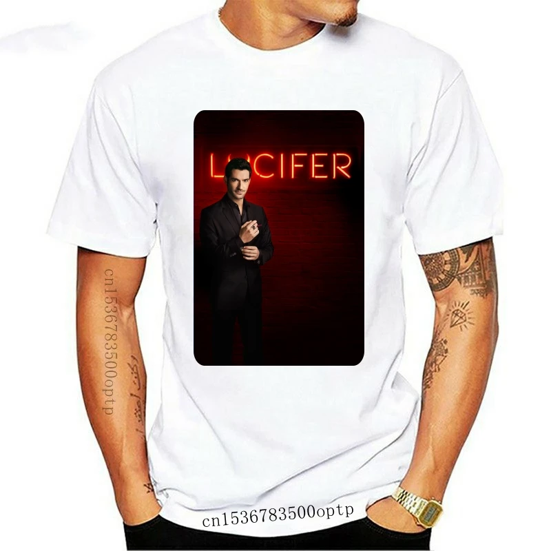 

Lucifer Tv Show Poster T Shirt For Men