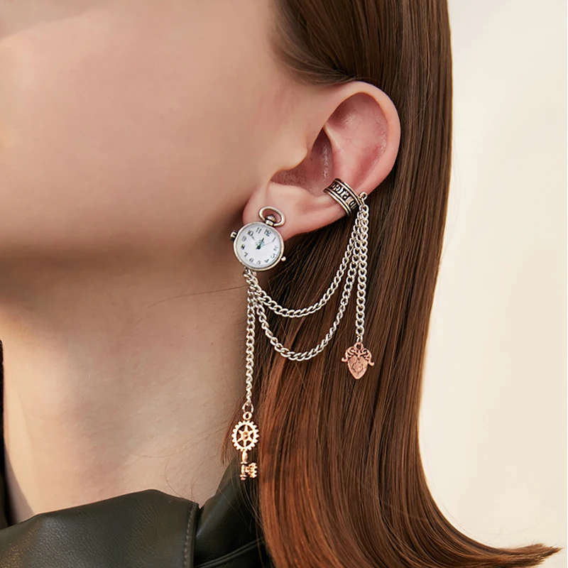 

Женские серьги с золотым ключом, крупные серьги-подвески в стиле «Черная пятница», 2019