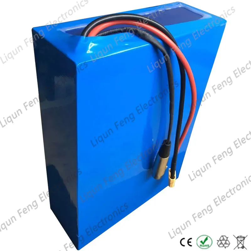 48V 1000W 2000W скутер Батарея 48V 20Ah 25Ah 30Ah 35Ah 40Ah литиевая батарея электрического велосипеда с 50A БМС+ 54,6 V зарядки беспошлинно