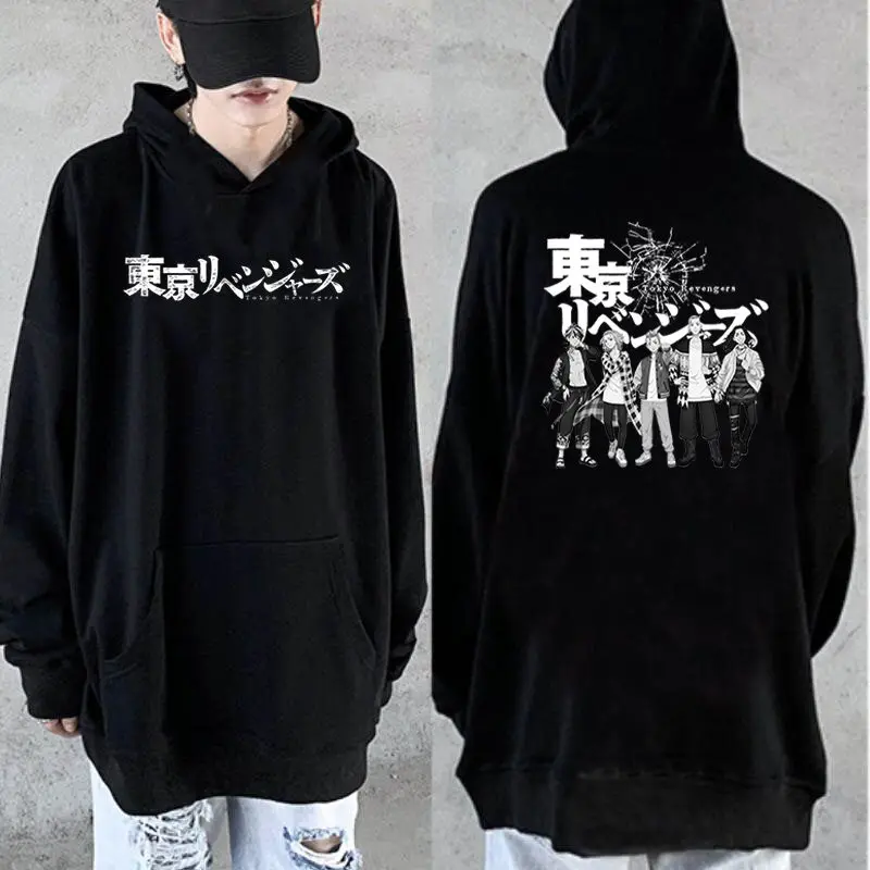 

Лидер продаж, толстовки с капюшоном «Токийский мстители», худи с рисунком аниме Manjiro Sano, Мужская одежда для косплея, пуловеры, толстовки с капюшоном в стиле Харадзюку, аниме свитшоты